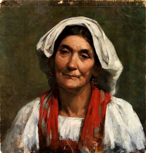 Elin Danielson-Gambogi - Old Provençal Woman - A V 4632 - Finnish National Gallery