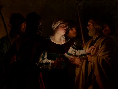 Gerrit van Honthorst - The Denial of St. Peter - 71.78 - Minneapolis Institute of Arts