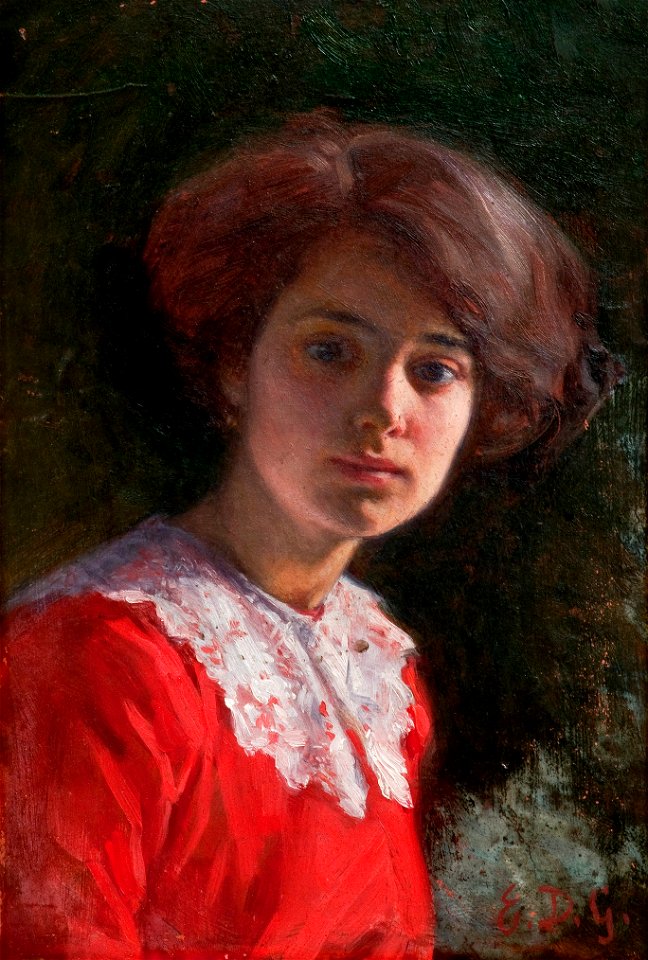 Elin Danielson-Gambogi - Portrait of a lady