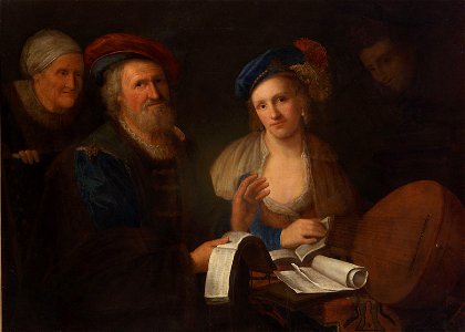 Gerrit Willemsz Horst - Musizierende Gesellschaft - GG 7761 - Kunsthistorisches Museum