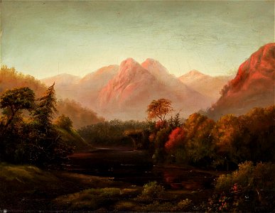 Mountainous Landscape by Samuel Lancaster Gerry