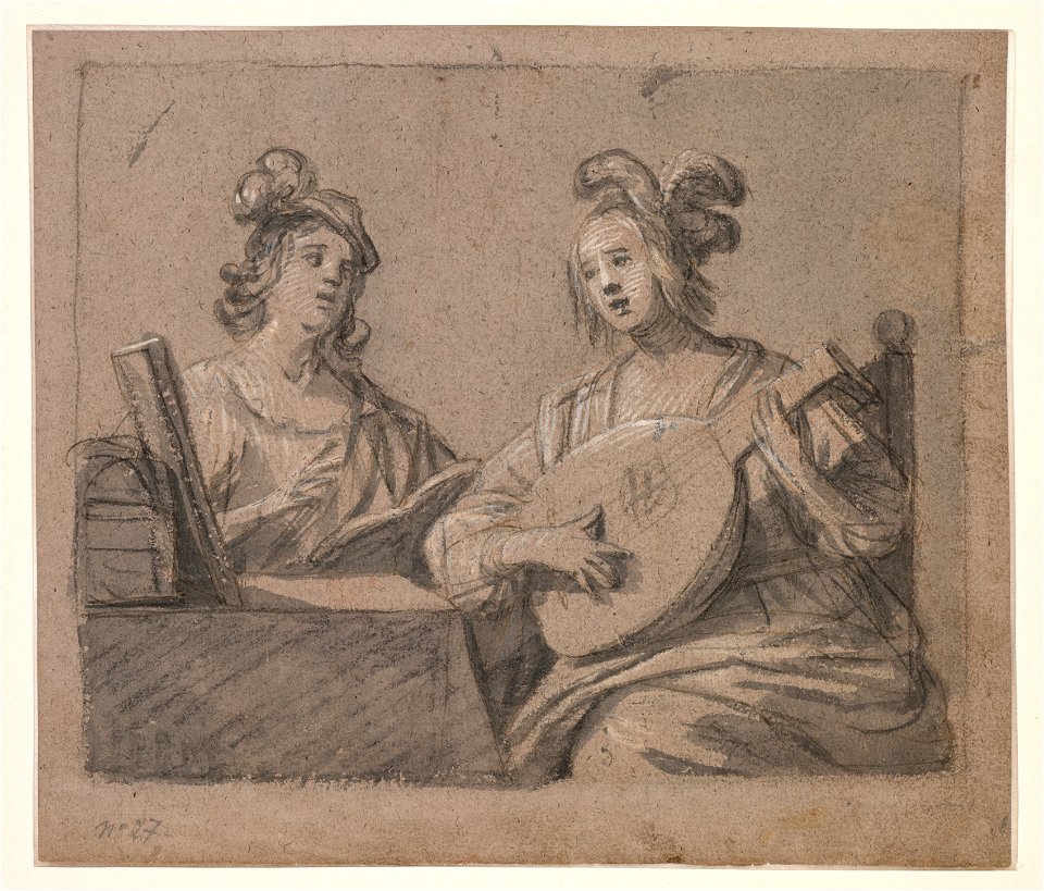 Gerrit van Honthorst (Dutch, 1590-1656) - Musical Scene - 2019.6 - Cleveland Museum of Art