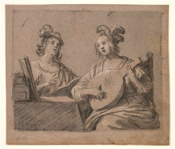 Gerrit van Honthorst (Dutch, 1590-1656) - Musical Scene - 2019.6 - Cleveland Museum of Art