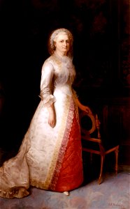 Eliphalet Frazer Andrews - Martha Dandridge Custis Washington (Mrs. George Washington) - Google Art Project