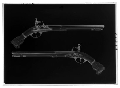 Elfenbenspistoler - Livrustkammaren - 69893-negative