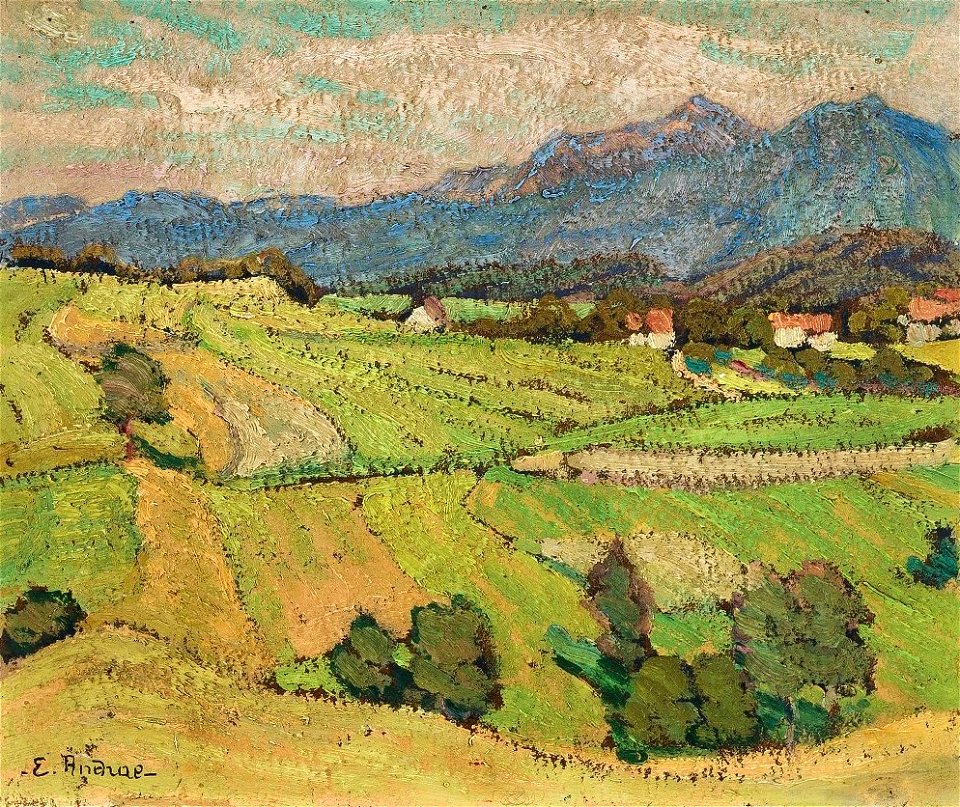 Elisabeth Andrae - Landschaft in der Sächsischen Schweiz