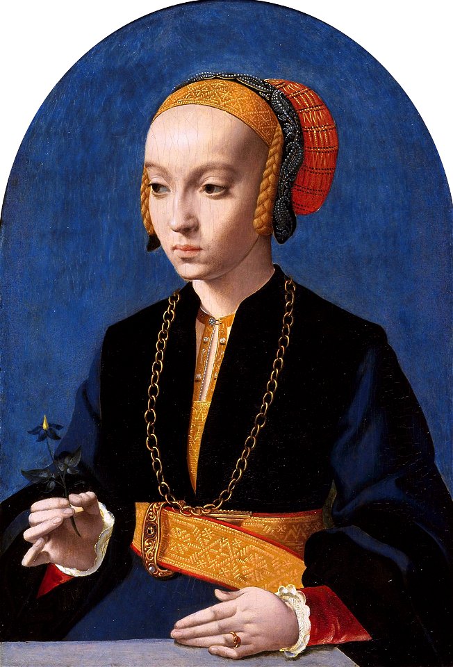 Elisabeth Bellinghausen by Bartholomäus Bruyn de Oude