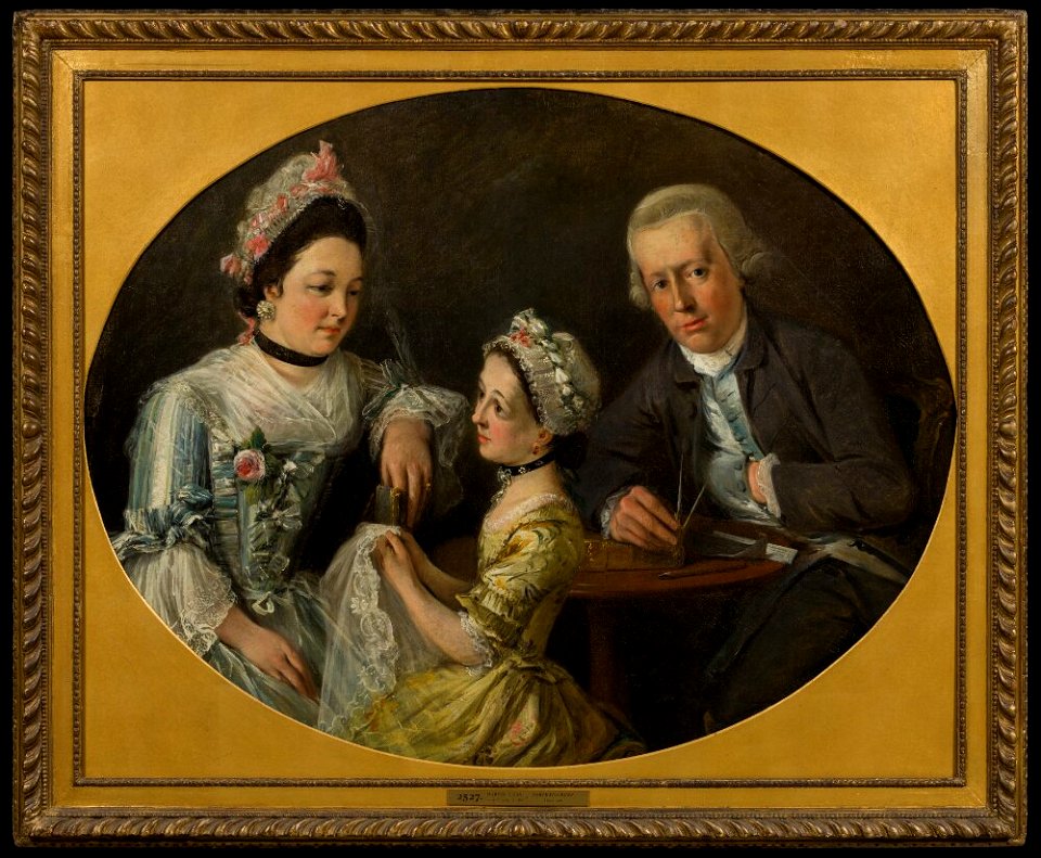 Elias Martin - Family Group - NM 2527 - Nationalmuseum