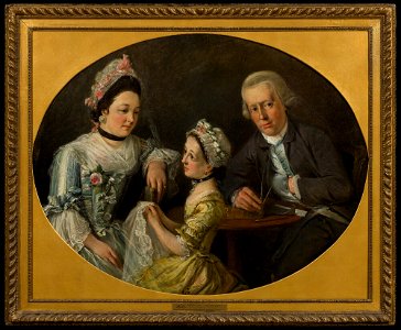 Elias Martin - Family Group - NM 2527 - Nationalmuseum