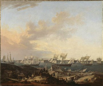 Elias Martin - Skärgårdsflottan, Gustavssvärd - NMDrh 323 - Nationalmuseum