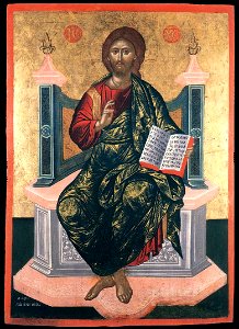 Elias Moskos - Christ Pantocrator - WGA16289
