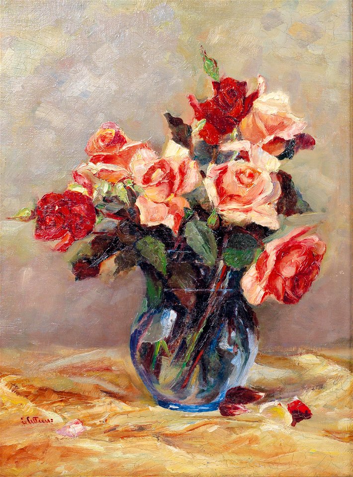 Elisabeth J Gräfin von Attems Rosenstillleben