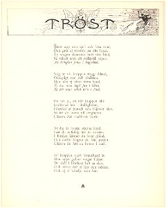 Elias Sehlstedt Tröst Ill av Carl Larsson