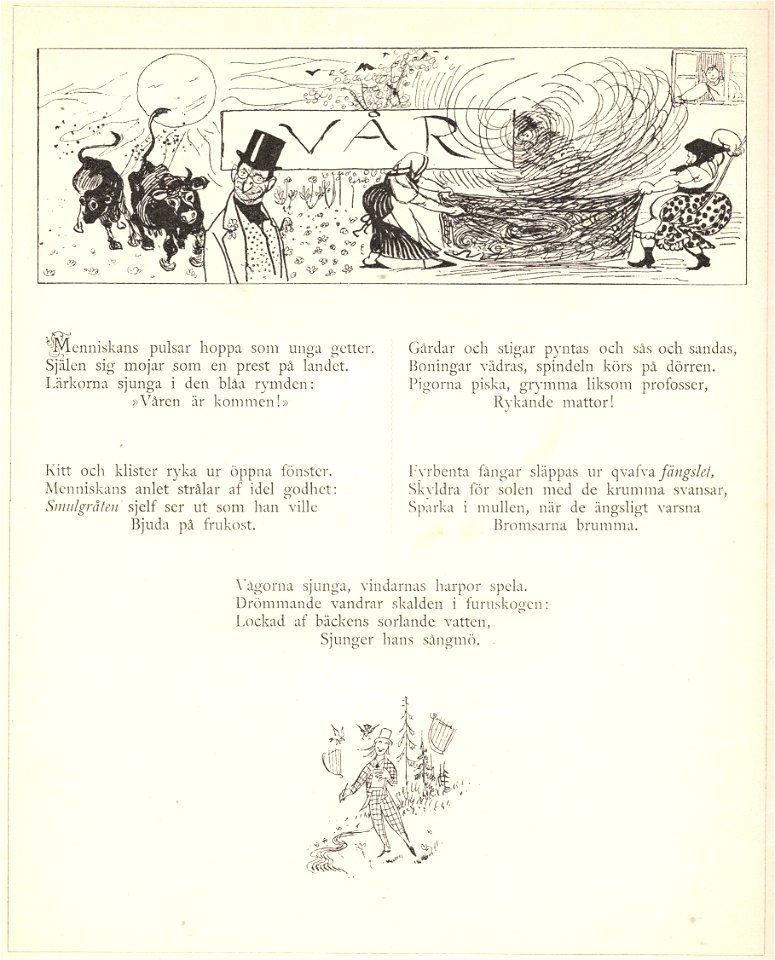 Elias Sehlstedt Vår Ill av Carl Larsson