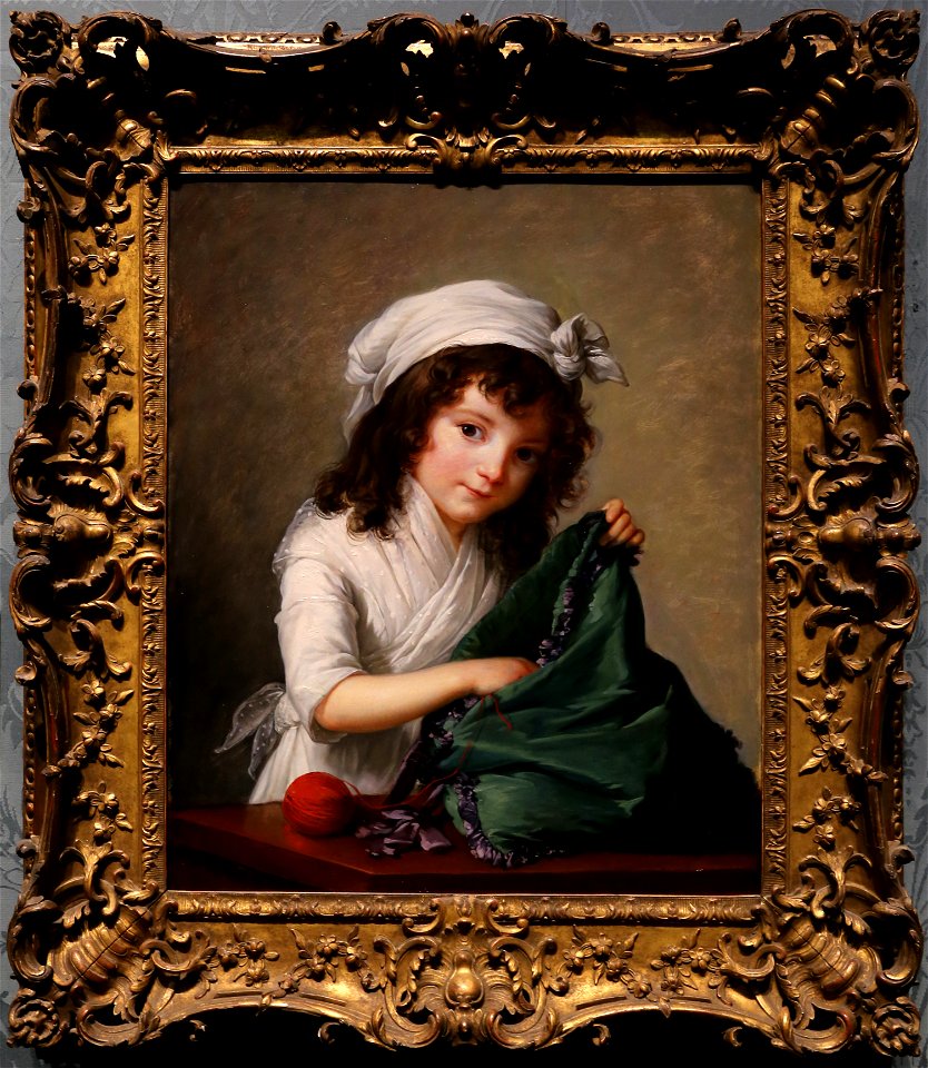 Elisabeth louise vigée-le brun, mademoiselle Brongniart, 1788