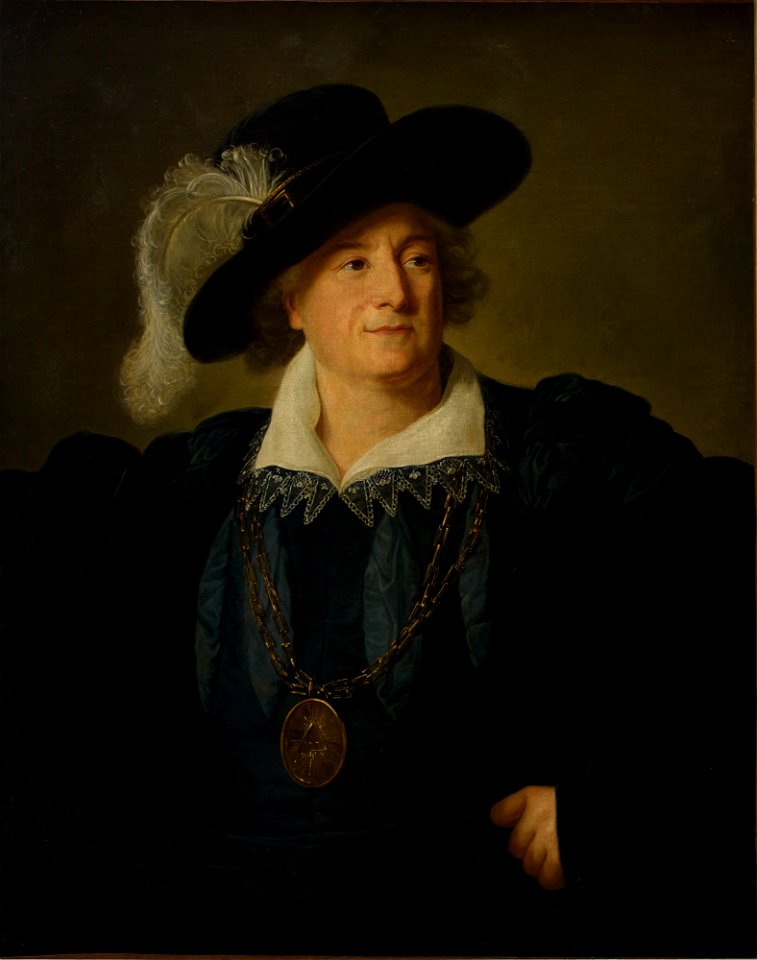 Elisabeth Louise Vigée-Lebrun - Portrait of Stanislaus Augustus Poniatowski (1732–1798) Dressed as Henry IV - MNK XII-A-155 - National Museum Kraków