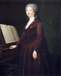 Elisabeth Mara by Johann Christoph Frisch