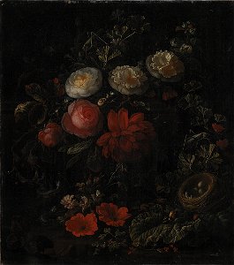 Elias van den Broeck - Flowers - KMSst60 - Statens Museum for Kunst. Free illustration for personal and commercial use.