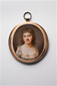 Elisabeth Skjöldebrand (1763-1842) (Giovanni Domenico Bossi) - Nationalmuseum - 178037