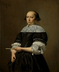 Elisabeth van Kessel (1640-1717). Echtgenote van Willem Jacobsz Baert Rijksmuseum SK-A-1340