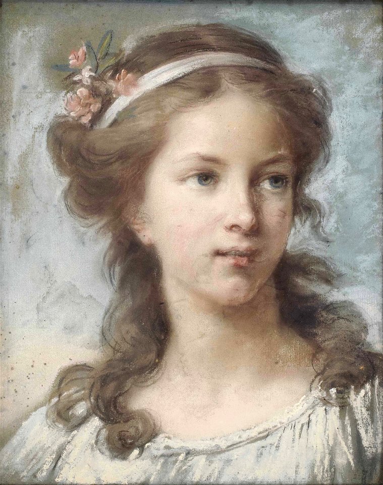 Elisabeth Vigée-Lebrun - Portrait de jeune fille