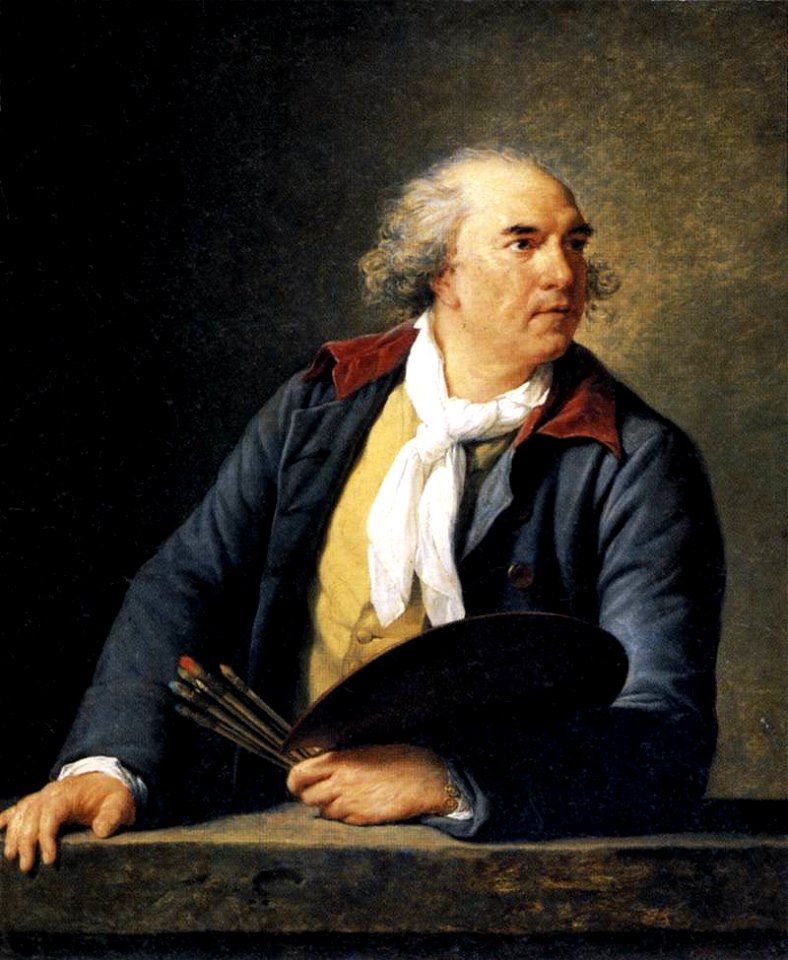 Elisabeth Vigée-Lebrun - Hubert Robert, Artist - WGA25076