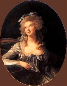 Elisabeth Vigée-Lebrun - Portrait of Madame Grand - WGA25077