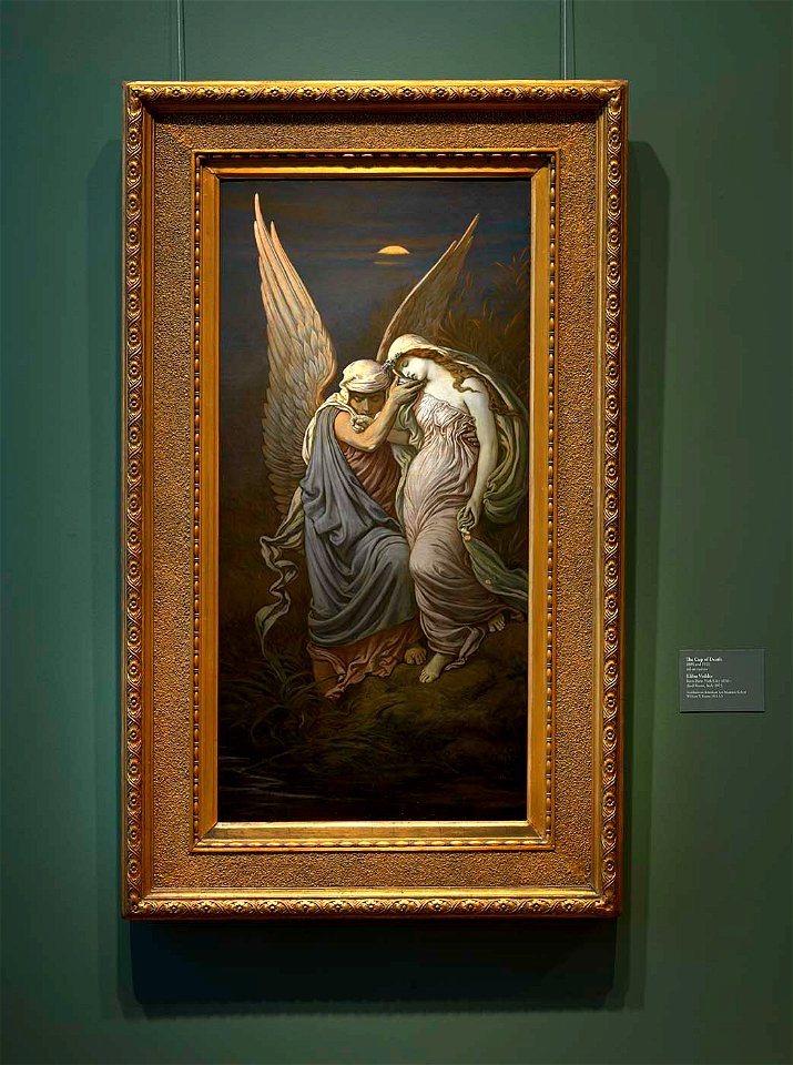 Elihu Vedder - The Cup of Death - 1912.3.3 - Smithsonian American Art Museum