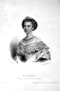 Elisabeth von Österreich-Ungarn Litho 03