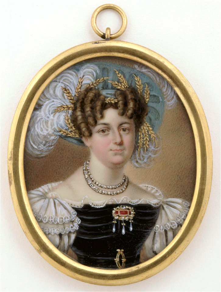 Elise Arnberg - Queen Desideria - S 252 - Finnish National Gallery