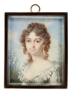 Elise Arnberg - Portrait of a lady - S 300 - Finnish National Gallery