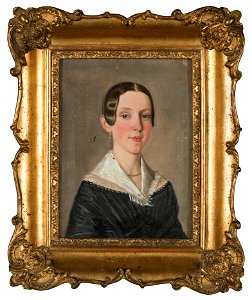 Elise Ljungman, g.m. färgerifabrikör och barnhusdirektör Signeul i Uddevalla (Alexis Wetterbergh) - Nationalmuseum - 155953