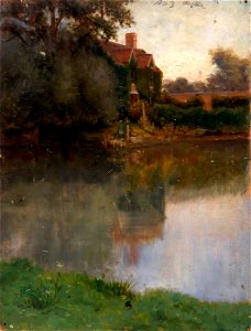 Eliphalet Fraser Andrews - Edge of a Stream - 1916.6.43 - Smithsonian American Art Museum