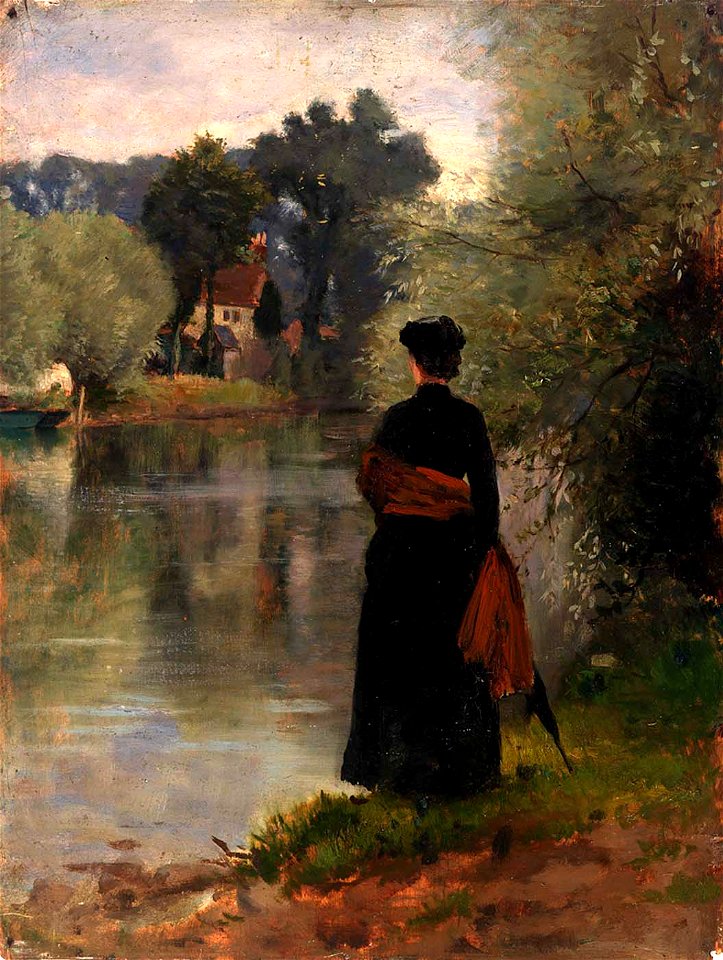 Eliphalet Fraser Andrews - Promenade - 1916.6.45 - Smithsonian American Art Museum