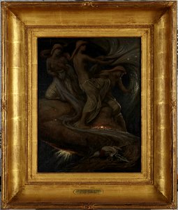 Elihu Vedder - The Fates Gathering in the Stars - y1979-57 - Princeton University Art Museum