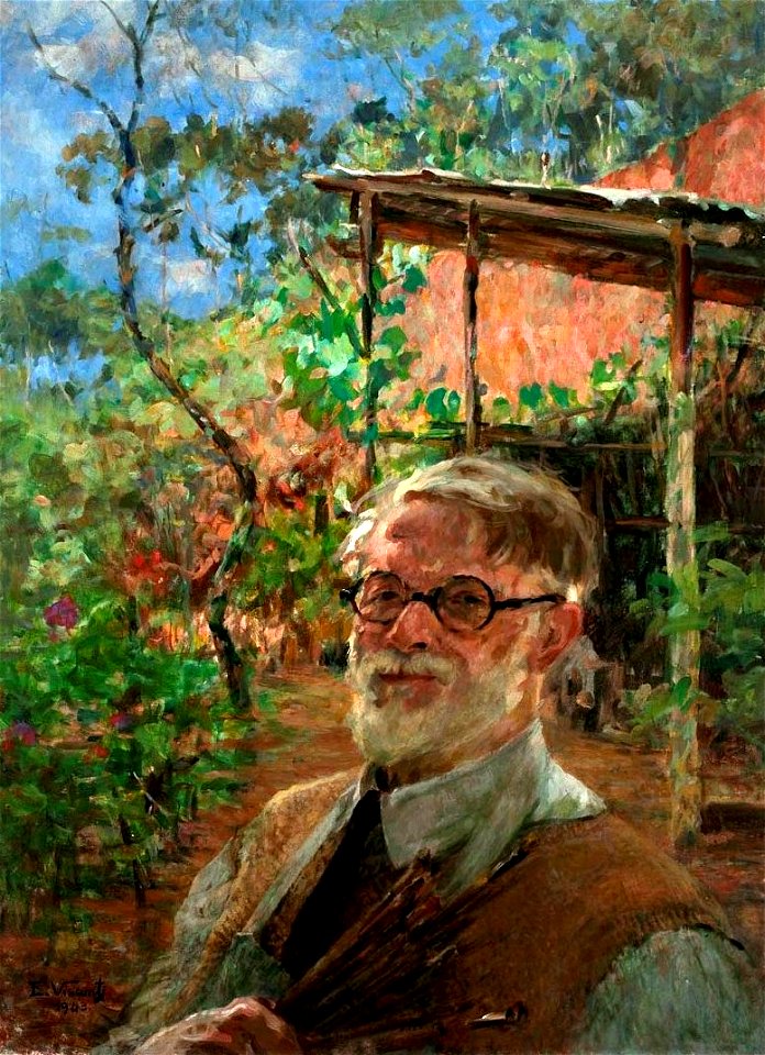 Eliseu Visconti - Autorretrato ao Ar Livre (2)