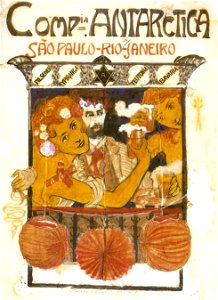Eliseu Visconti - Cartaz da Companhia Antarctica 01