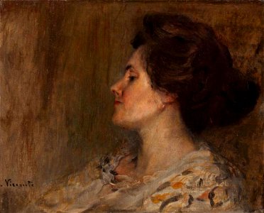 Eliseu Visconti - Minha esposa, Louise