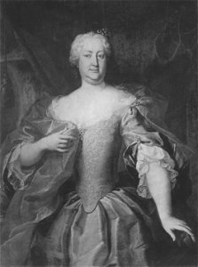 Elisabet Kristina, 1691-1750, prinsessa av Braunschveig-Blankenburg kejsarinna drott - Nationalmuseum - 14977