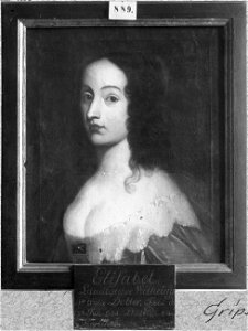 Elisabet, 1634-1688, prinsessa av Hessen-Kassel - Nationalmuseum - 15559