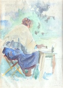 EliseuVisconti-A109-Louise pintando (1)