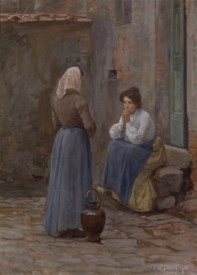 Elin Danielson-Gambogi - Two Women (1905)