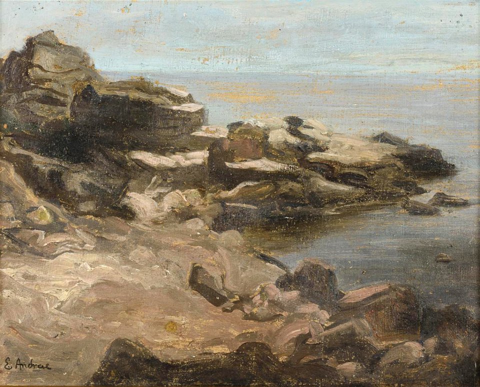 Elisabeth Andrae Steine an der Ostseeküste
