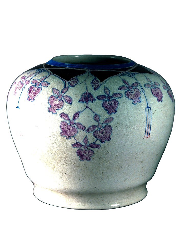 EliseuVisconti-C804-Vaso decorado com orquídeas