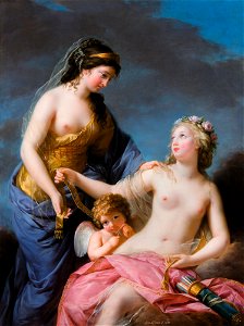 Elisabeth Louise Vigée-Le Brun - Juno Borrowing the Belt of Venus, 1781
