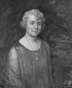 Elisabeth Barnekow - Frideborg (Frida) Stéenhoff, 1865-1945, född Wadström, författare, samhällsdebattör, gift med Gotthilf Stéenhoff - NMGrh 3342 - Nationalmuseum