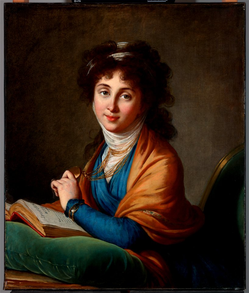 Elisabeth Louise Vigée-Lebrun - Portrait of Natalia Zakharovna Kolycheva, née Hitrovo - 32.2019.14 - Dallas Museum of Art