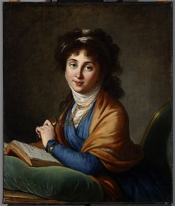 Elisabeth Louise Vigée-Lebrun - Portrait of Natalia Zakharovna Kolycheva, née Hitrovo - 32.2019.14 - Dallas Museum of Art