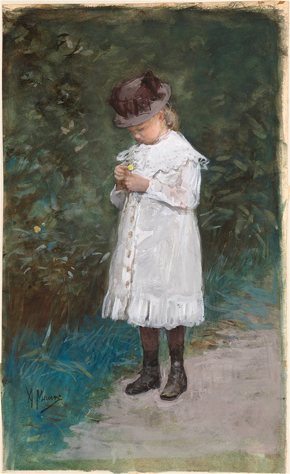 Elisabeth Mauve (geb 1875), dochtertje van de kunstenaar Rijksmuseum SK-A-2445