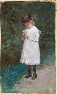Elisabeth Mauve (geb 1875), dochtertje van de kunstenaar Rijksmuseum SK-A-2445